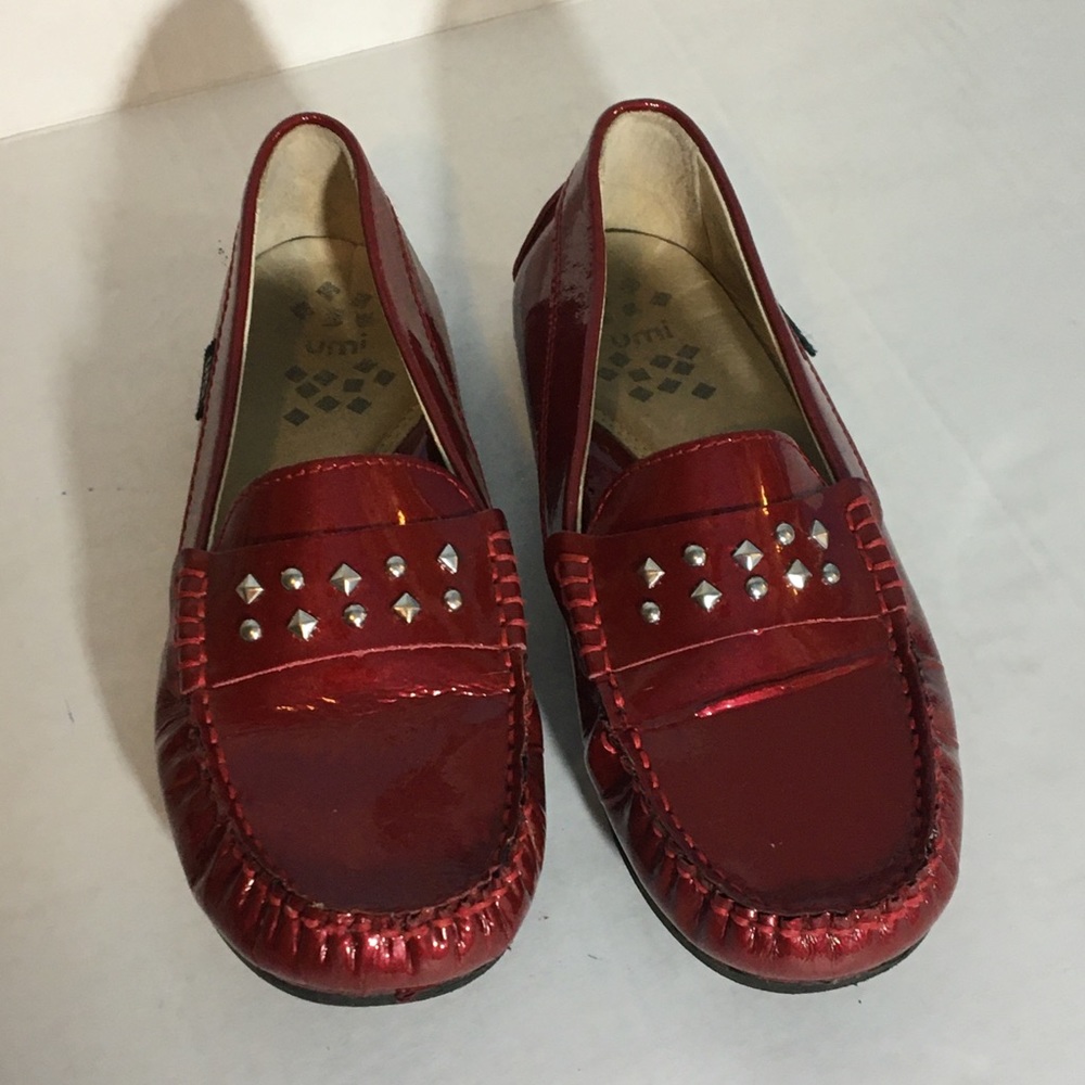 Umi Marisa Red Patent Girl Shoes Size 2